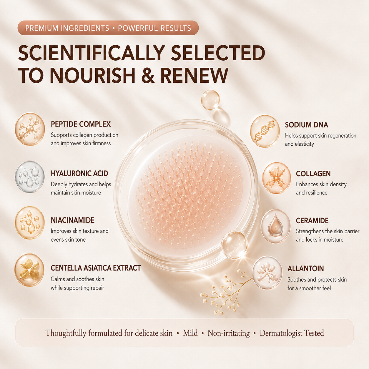 Breast Enhance Mentmicroneedle Patch